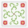 Wzór haftu krzyżykowego, haft krzyżykowy