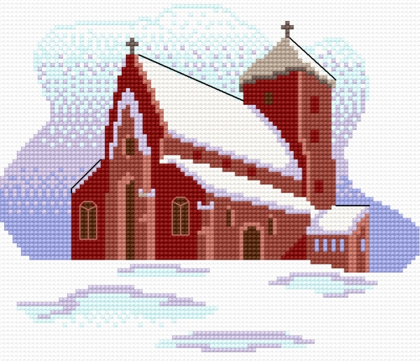 Zimowy kościół